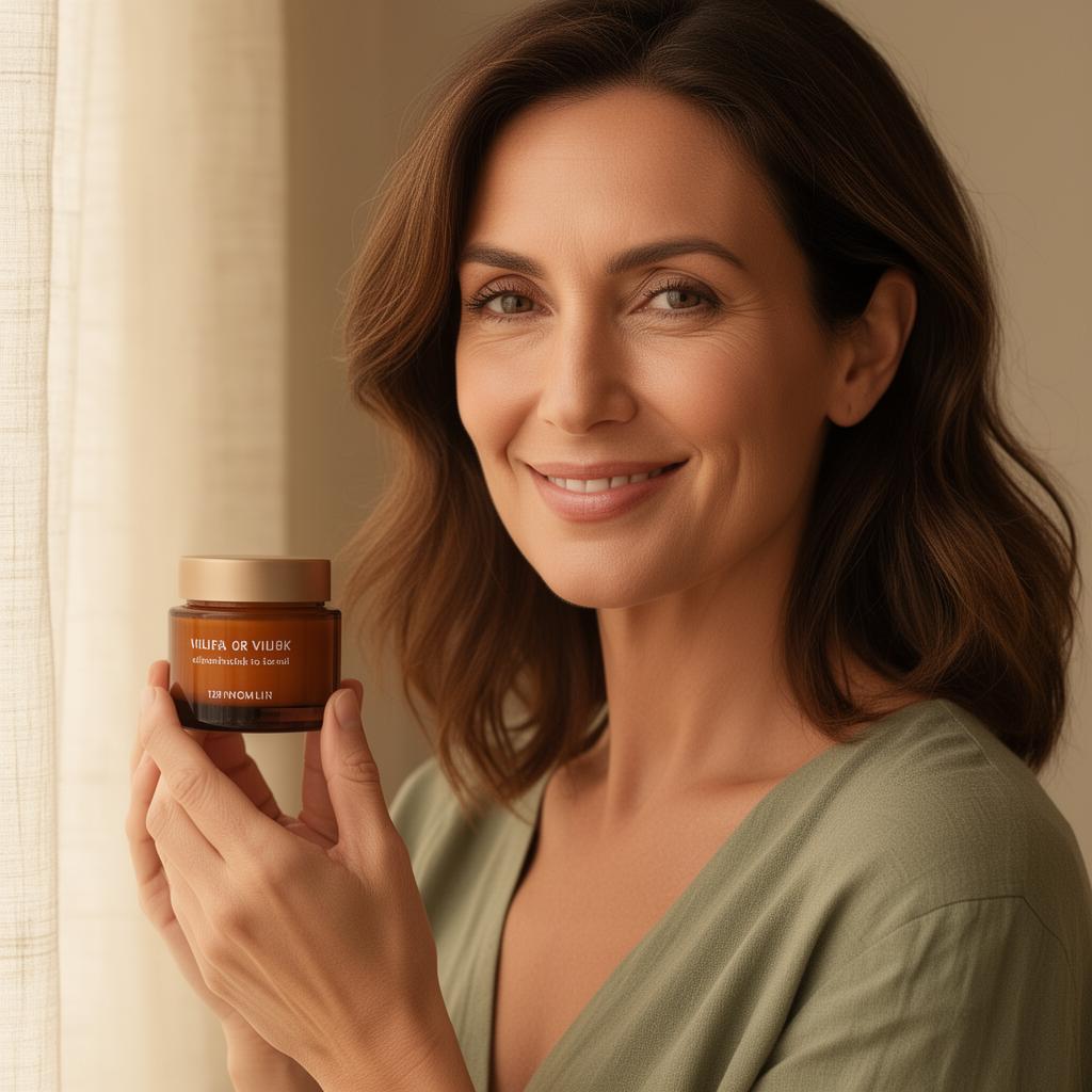 Terri, founder of Nifty Nurse Skincare Co.